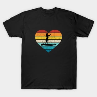 I Love Stand-up Paddling Water Sports T-Shirt